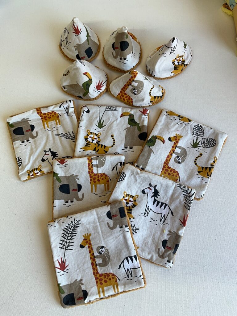 Lot de 6 Lingettes + 5 Tipis à pipi