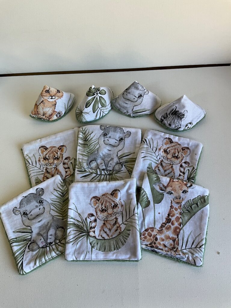 Lot de 6 Lingettes + 4 Tipis à pipi