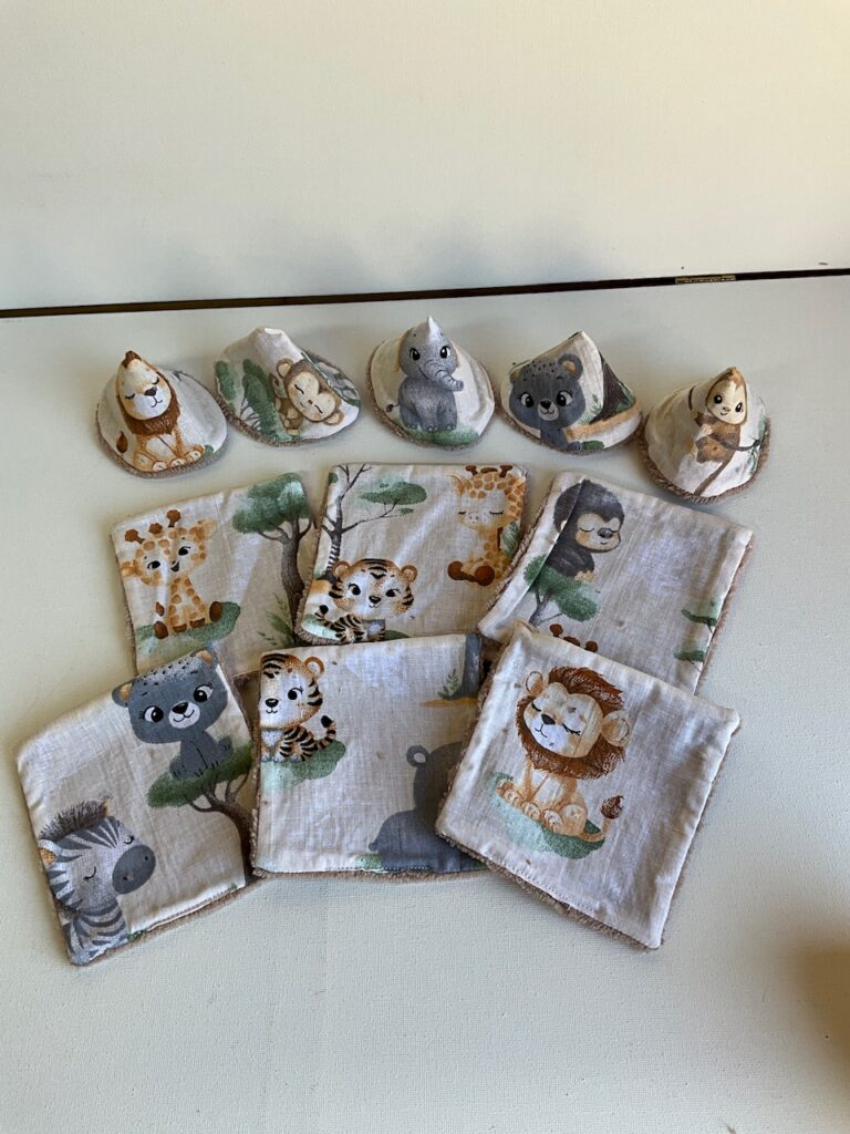 Lot de 6 Lingettes + 5 Tipis à pipi
