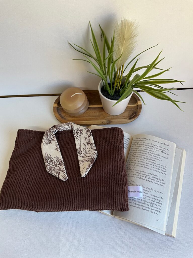 Pochette livre horizontale