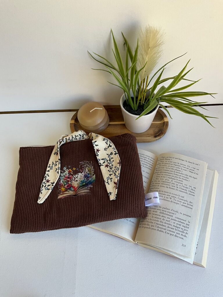 Pochette livre horizontale