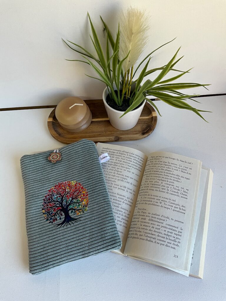 Pochette livre verticale