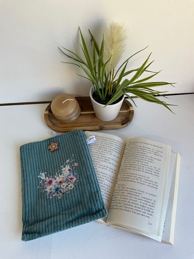 Pochette livre verticale