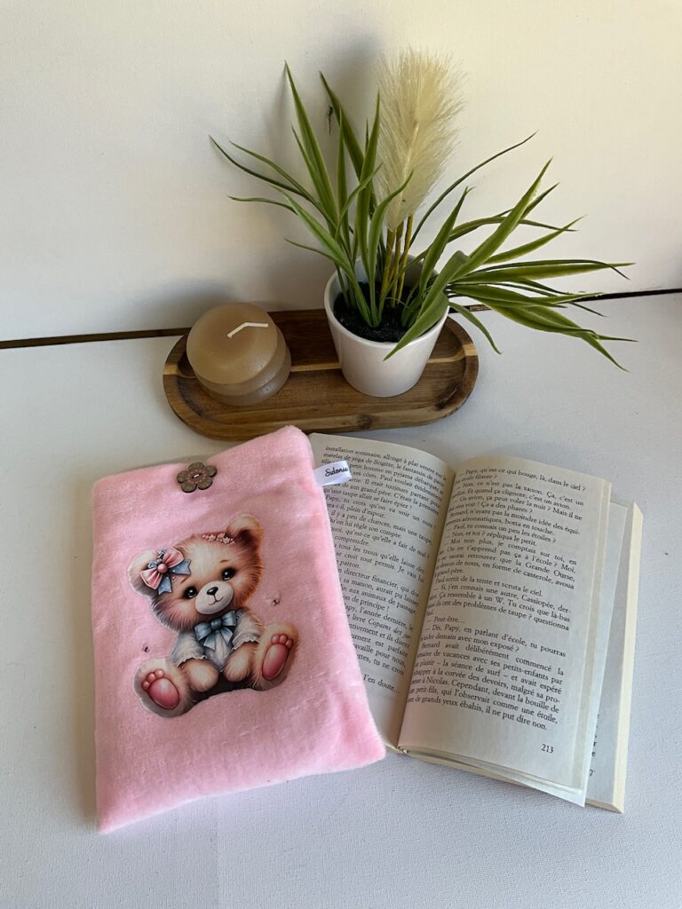 Pochette livre verticale