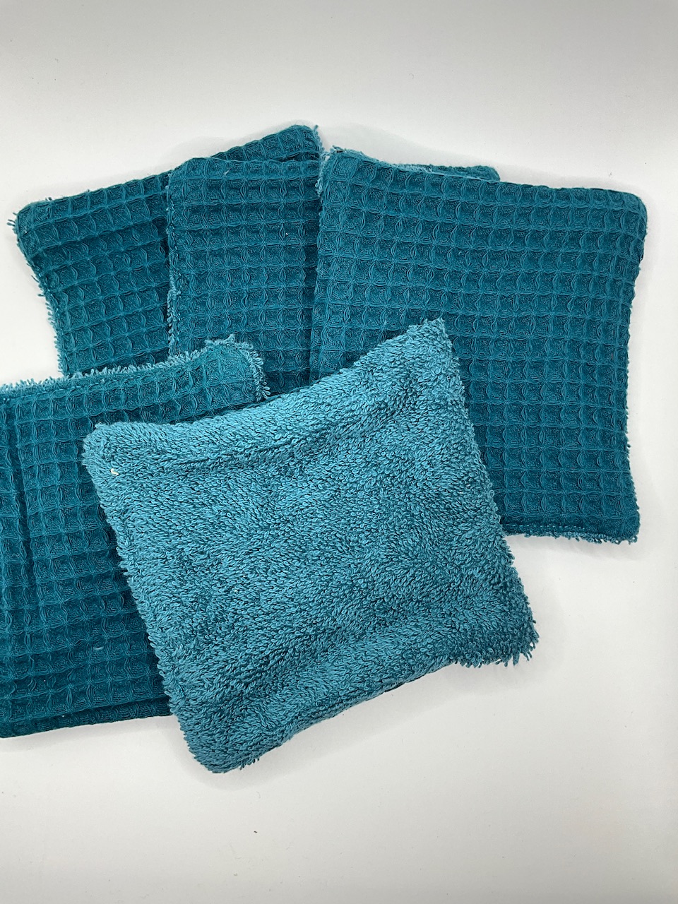 Lot de 5 pads ( bleu canard) – Image 2