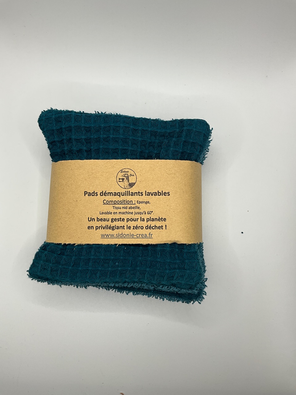 Lot de 5 pads ( bleu canard) – Image 4