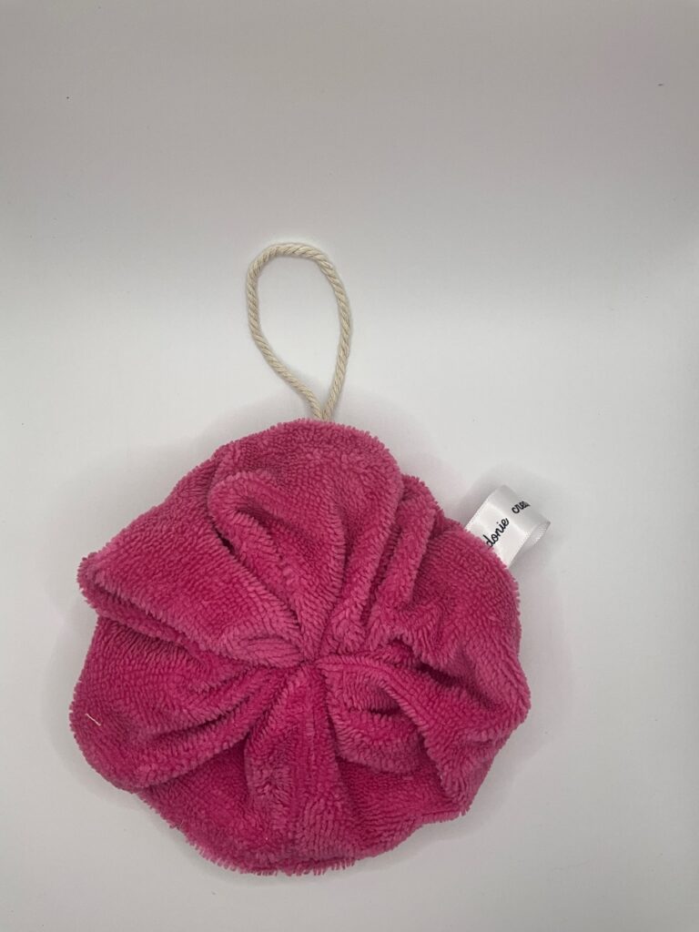 Eponge de douche ( fuschia)