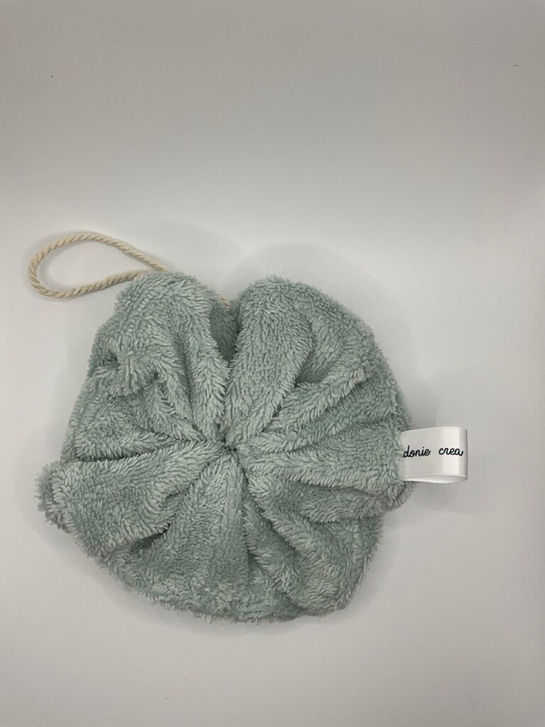 Eponge de douche ( vert d eau )