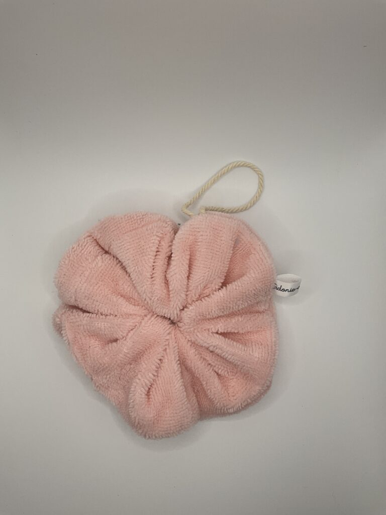 Eponge de douche ( rose )