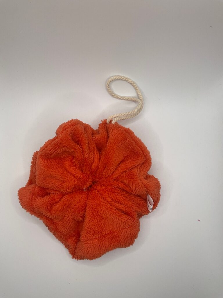 Eponge de douche ( orange)