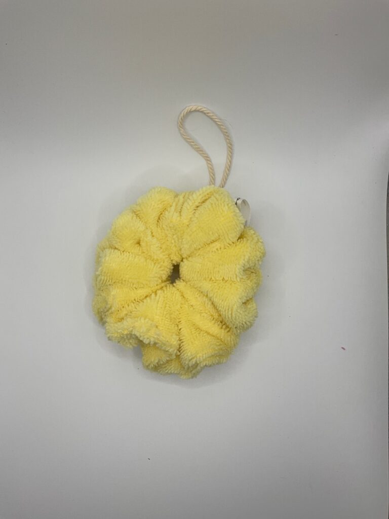 Eponge de douche pour enfant  ( vanille)
