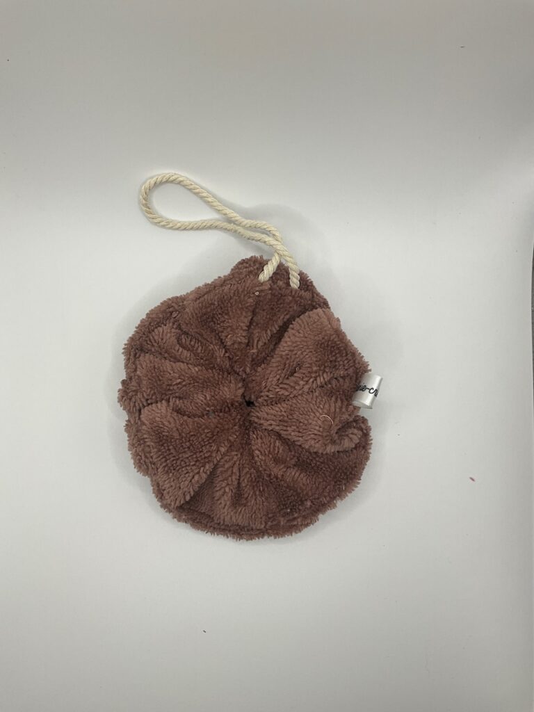 Eponge de douche pour enfant  ( marron)