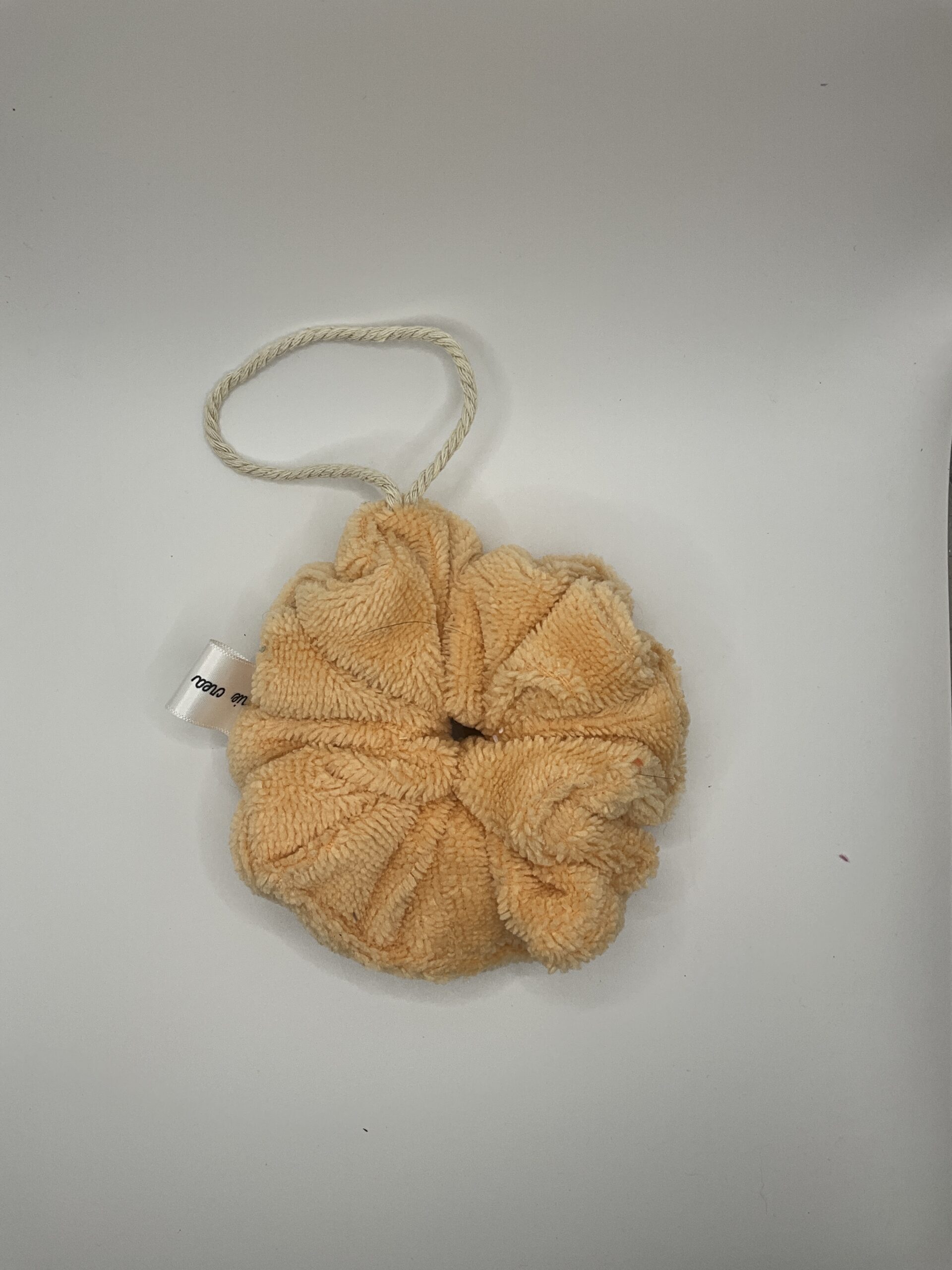 Eponge de douche pour enfant ( abricot)