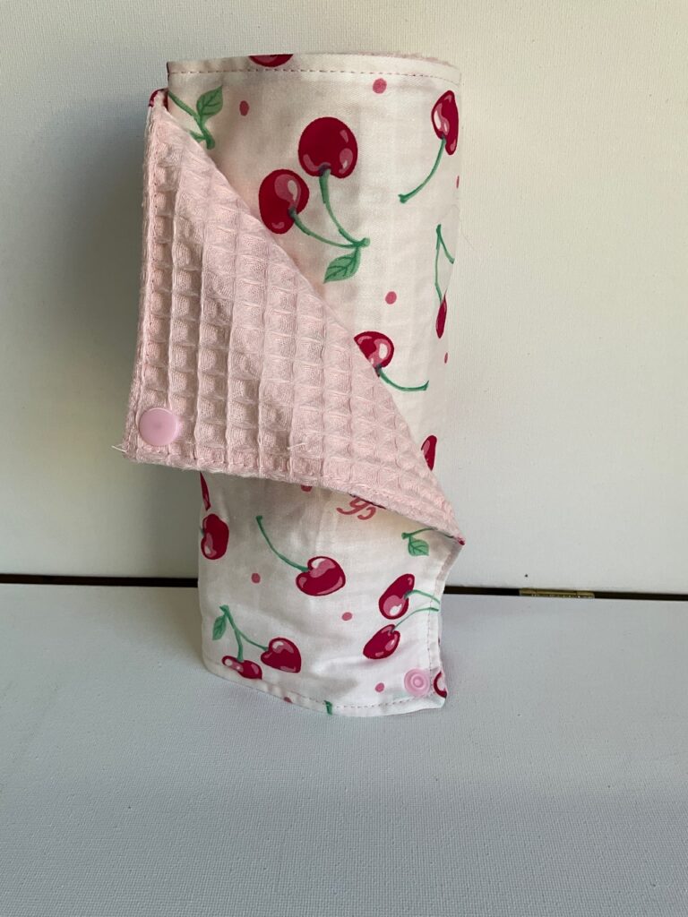 Rouleau essuie tout lavable « nid abeille »