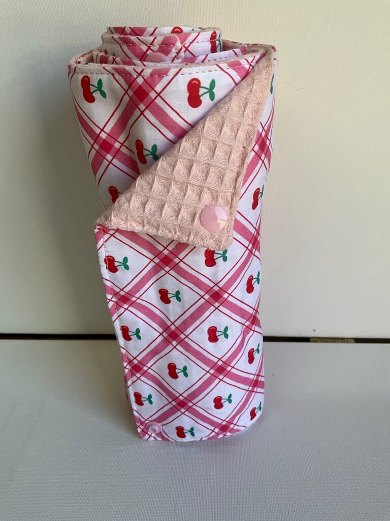 Rouleau essuie tout lavable « nid abeille »