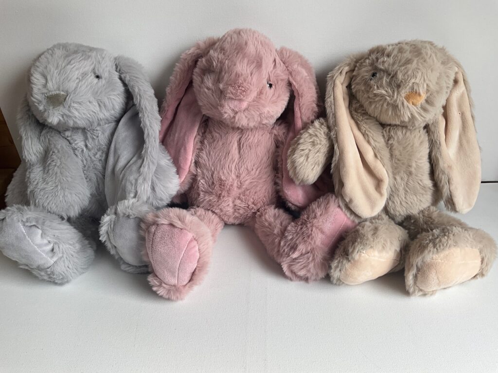 Lapin peluche personnalisable