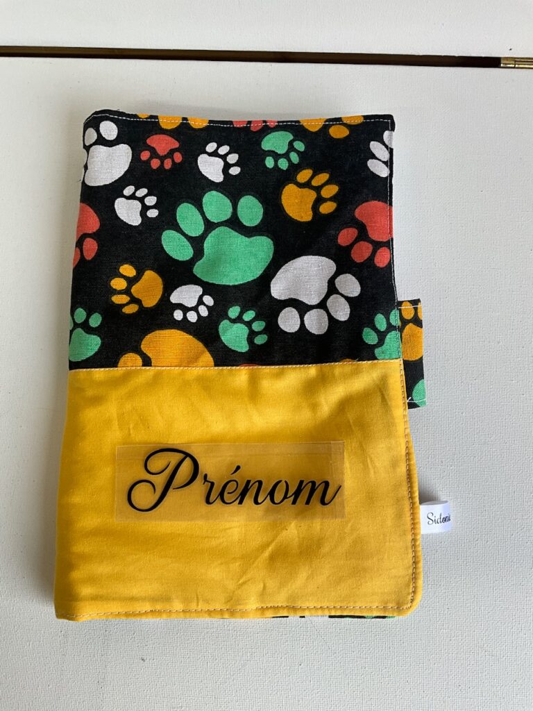 Protège carnet santé personnalisable