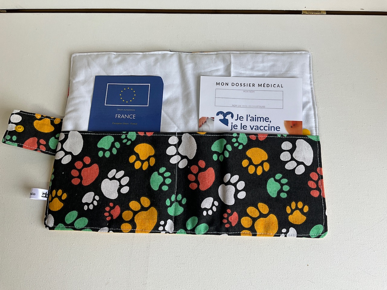 Protège carnet santé personnalisable – Image 2