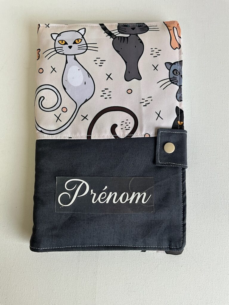 Protège carnet santé personnalisable