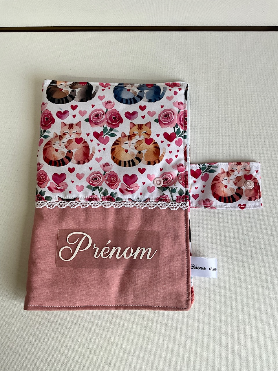 Protège carnet santé personnalisable