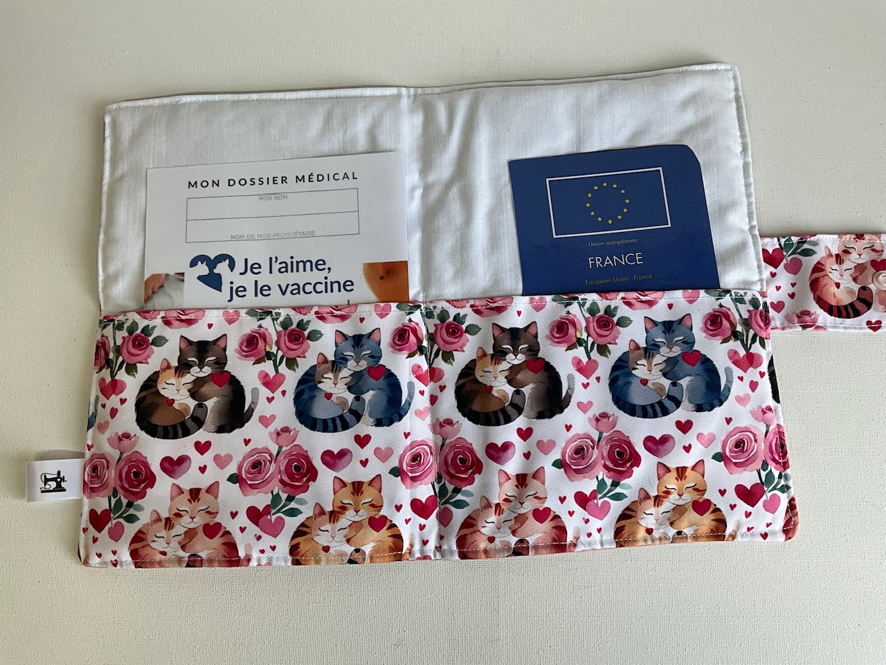 Protège carnet santé personnalisable – Image 2