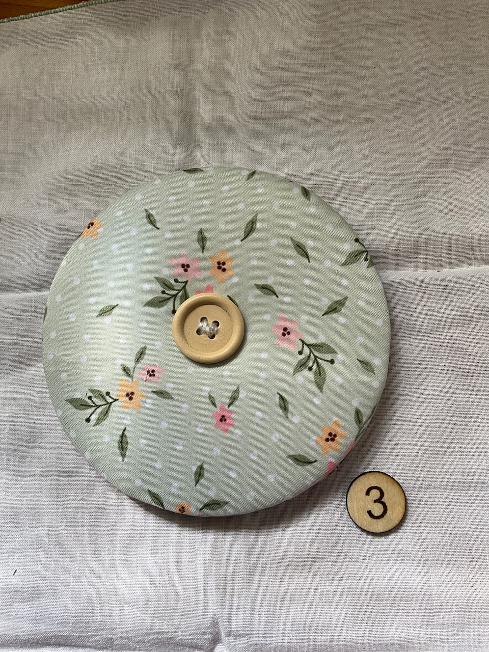 Support de cartes à jouer rond en coton – enfants et adultes – Image 4