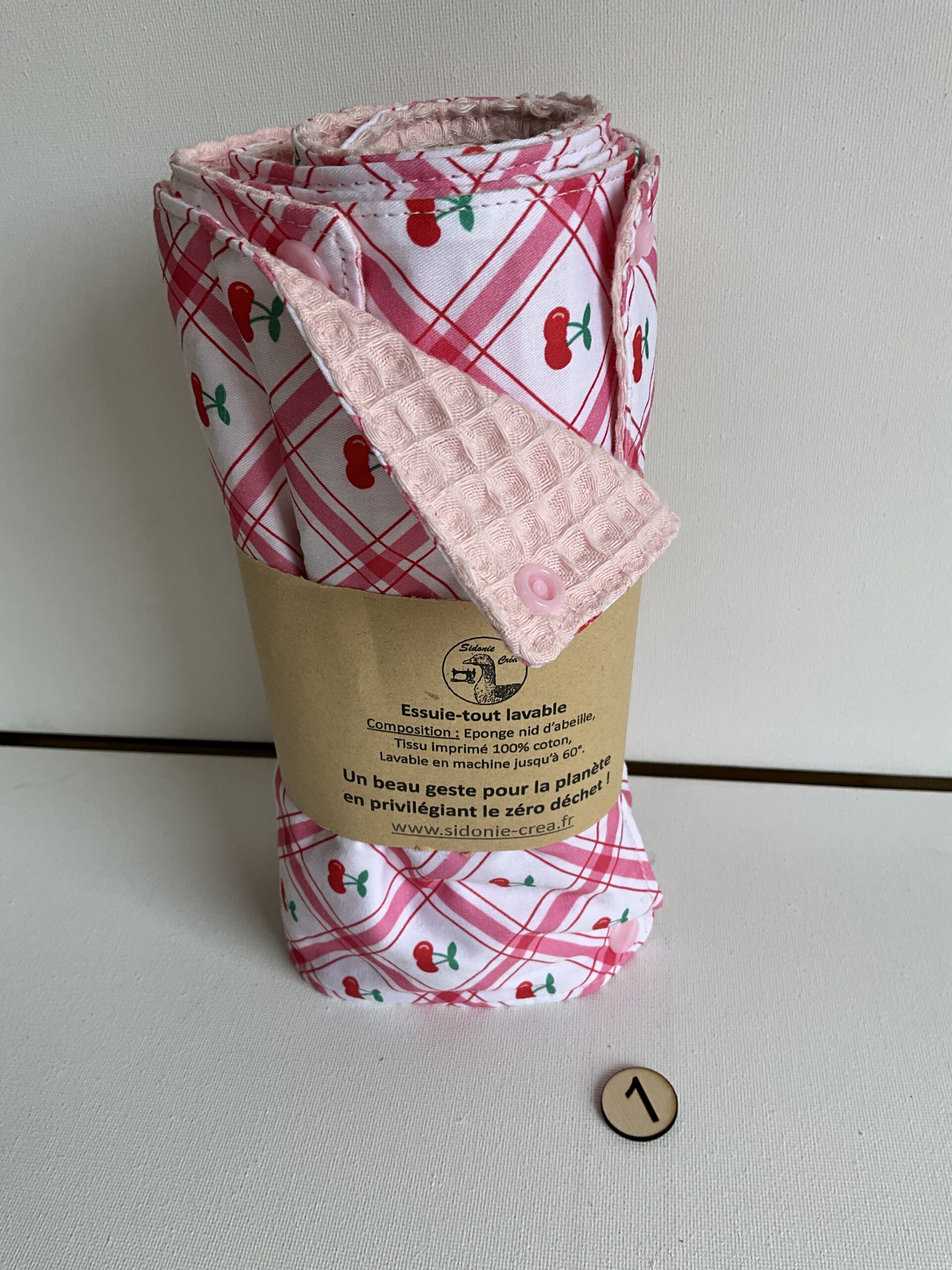 Essuie-tout lavable en nid d'abeille – Image 2