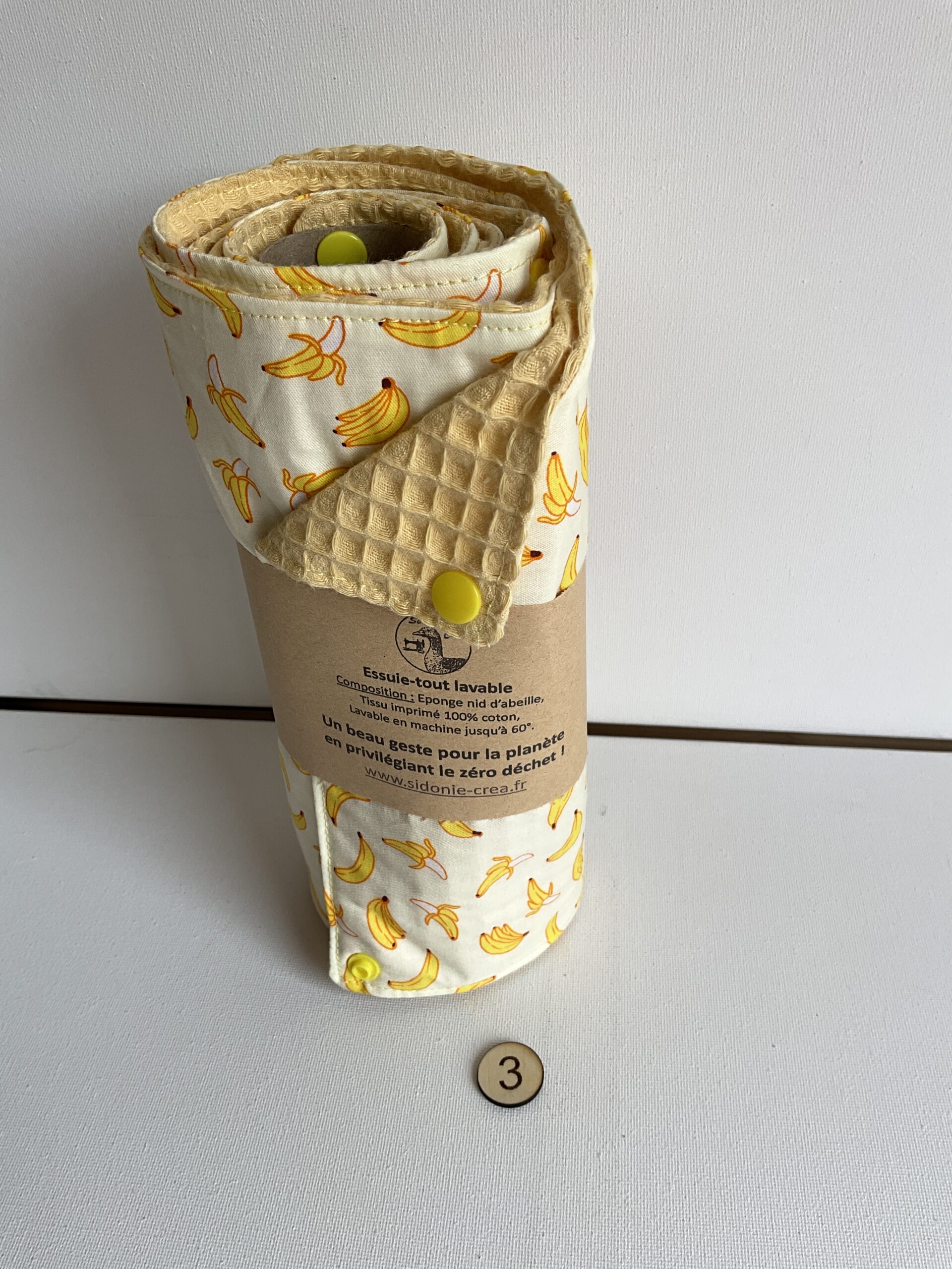 Essuie-tout lavable en nid d'abeille – Image 4