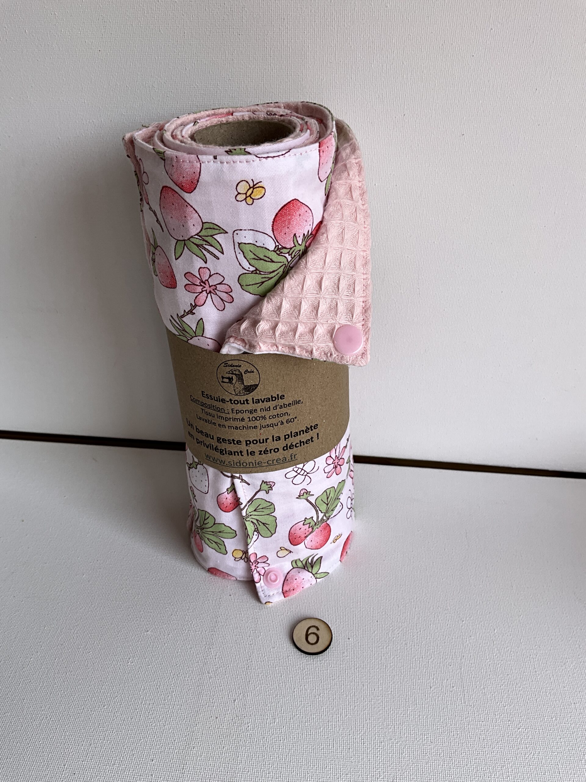 Essuie-tout lavable en nid d'abeille – Image 7