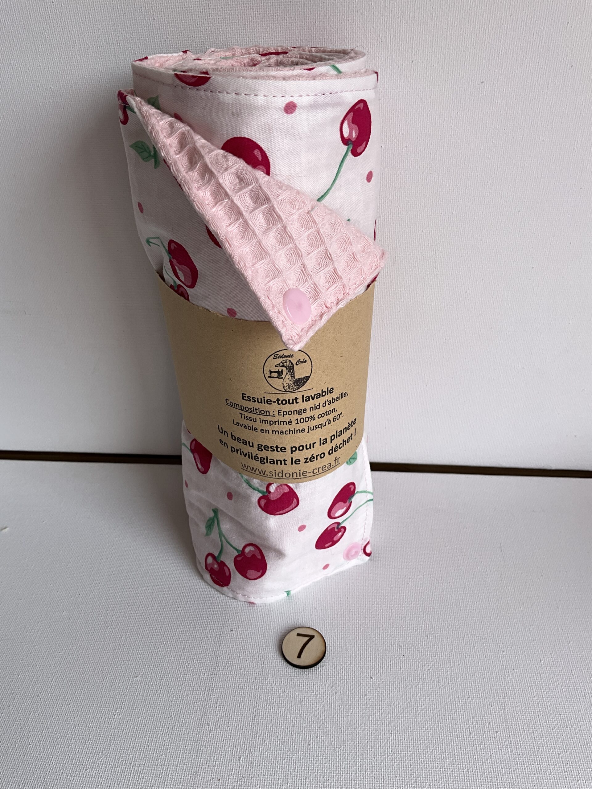 Essuie-tout lavable en nid d'abeille – Image 8